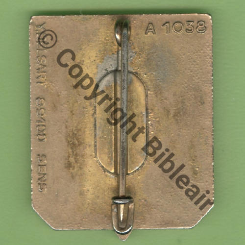 A1038 EC.2.7 ARGONNE ST.DIZIER  De Bol allonge Dos lisse Src.Y.GENTY 6Eur11.06 